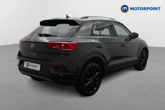 Volkswagen T-Roc Black Edition Manual Petrol SUV - Stock Number (1528040) - Drivers side rear corner