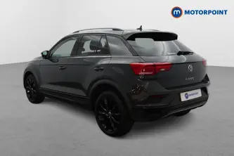 Volkswagen T-Roc Black Edition Manual Petrol SUV - Stock Number (1528040) - Passenger side rear corner