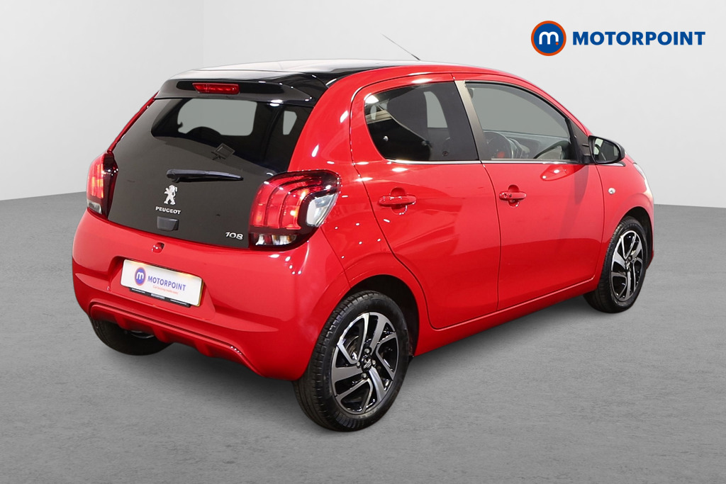 Peugeot 108 Allure Manual Petrol Hatchback - Stock Number (1515200) - Drivers side rear corner