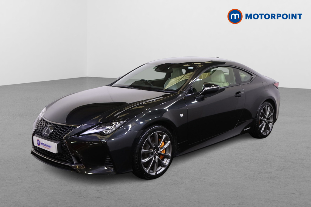 Lexus RC F-Sport Automatic Petrol-Electric Hybrid Coupe - Stock Number (1522196) - Passenger side front corner