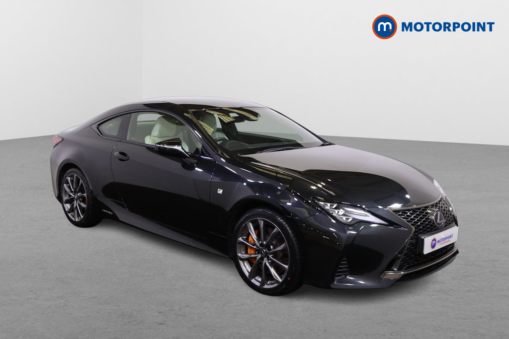 Lexus RC F-Sport Automatic Petrol-Electric Hybrid Coupe - Stock Number (1522196) - Drivers side front corner