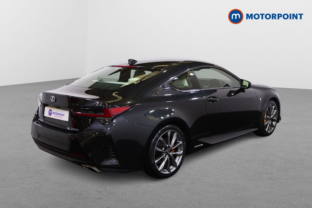 Lexus RC F-Sport Automatic Petrol-Electric Hybrid Coupe - Stock Number (1522196) - Drivers side rear corner