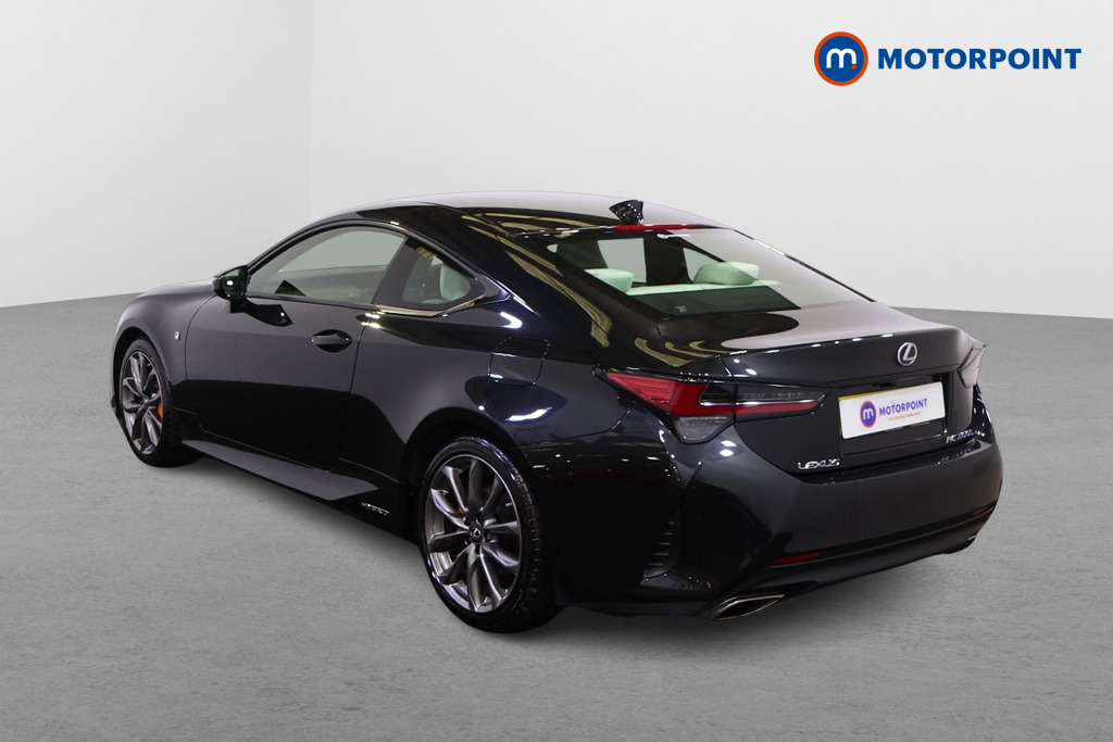 Lexus RC F-Sport Automatic Petrol-Electric Hybrid Coupe - Stock Number (1522196) - Passenger side rear corner