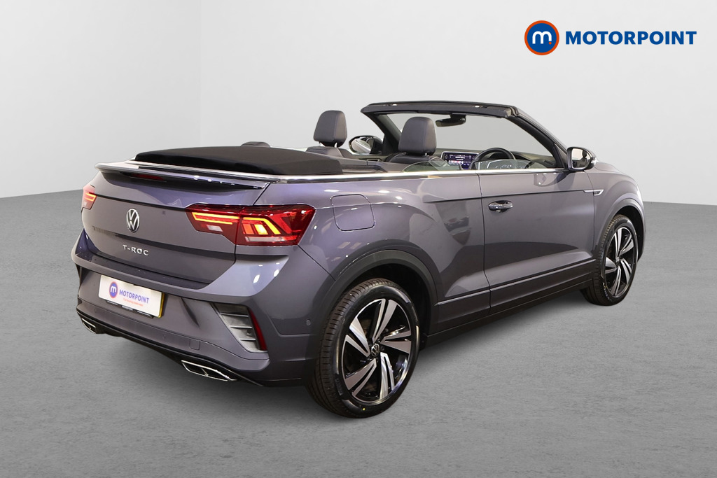 Volkswagen T-Roc R-Line Manual Petrol Convertible - Stock Number (1525650) - Drivers side rear corner