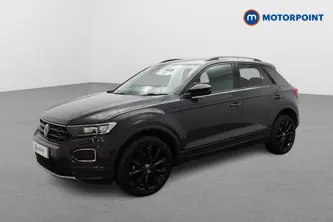 Volkswagen T-Roc Black Edition Manual Petrol SUV - Stock Number (1525664) - Passenger side front corner