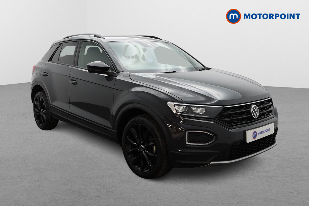 Volkswagen T-Roc Black Edition Manual Petrol SUV - Stock Number (1525664) - Drivers side front corner