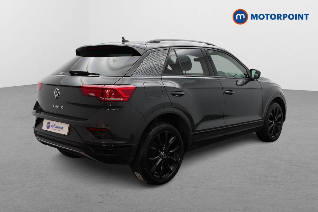 Volkswagen T-Roc Black Edition Manual Petrol SUV - Stock Number (1525664) - Drivers side rear corner