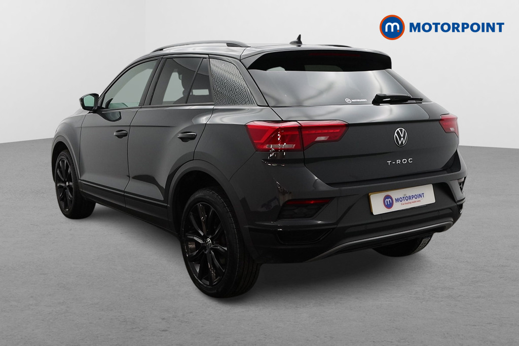 Volkswagen T-Roc Black Edition Manual Petrol SUV - Stock Number (1525664) - Passenger side rear corner