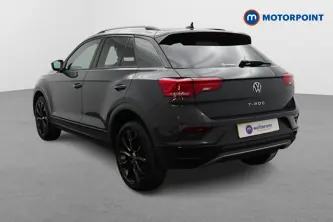 Volkswagen T-Roc Black Edition Manual Petrol SUV - Stock Number (1525664) - Passenger side rear corner