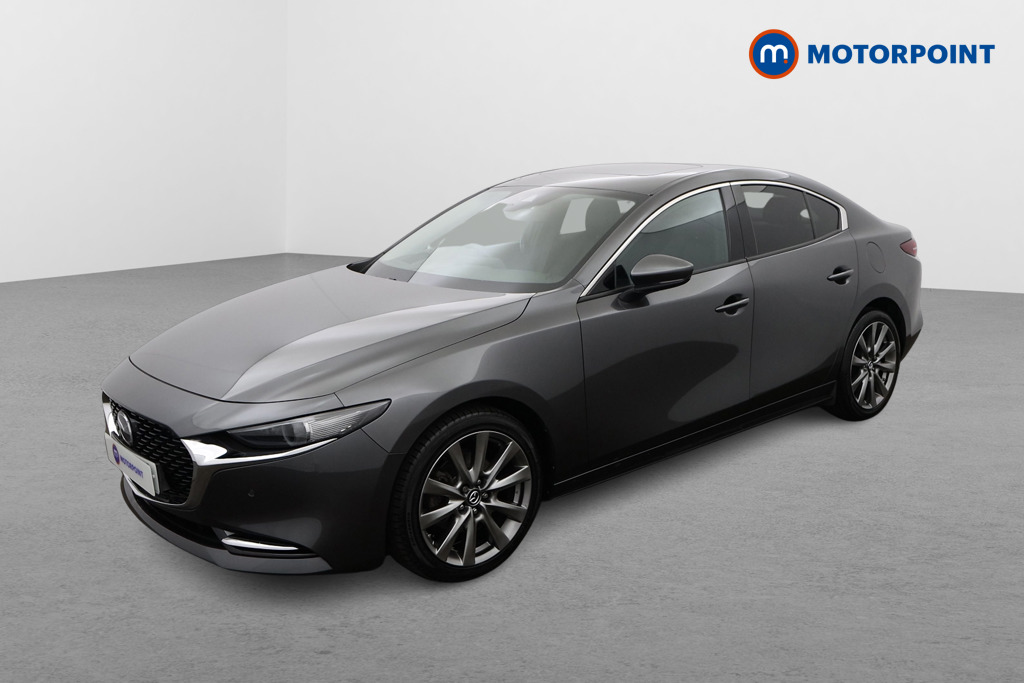 Mazda 3 Gt Sport Manual Petrol-Electric Hybrid Saloon - Stock Number (1526671) - Passenger side front corner