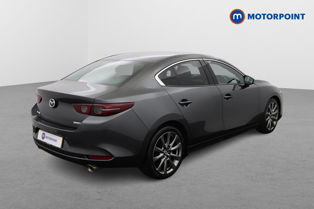 Mazda 3 Gt Sport Manual Petrol-Electric Hybrid Saloon - Stock Number (1526671) - Drivers side rear corner