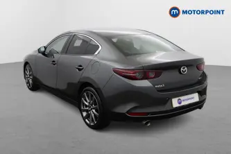 Mazda 3 Gt Sport Manual Petrol-Electric Hybrid Saloon - Stock Number (1526671) - Passenger side rear corner