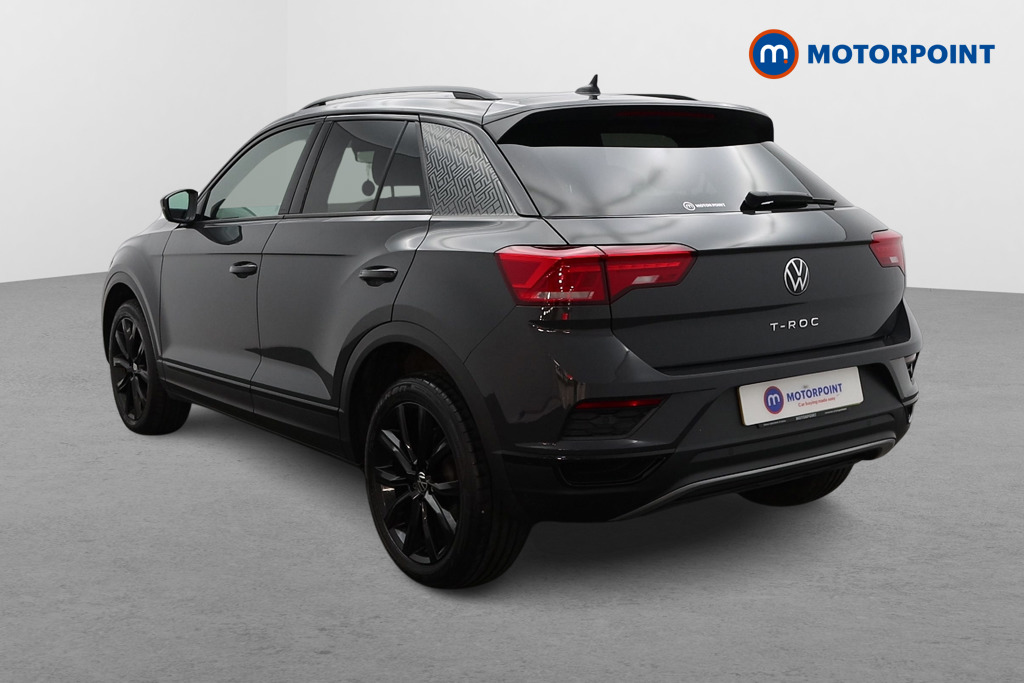 Volkswagen T-Roc Black Edition Automatic Petrol SUV - Stock Number (1527988) - Passenger side rear corner