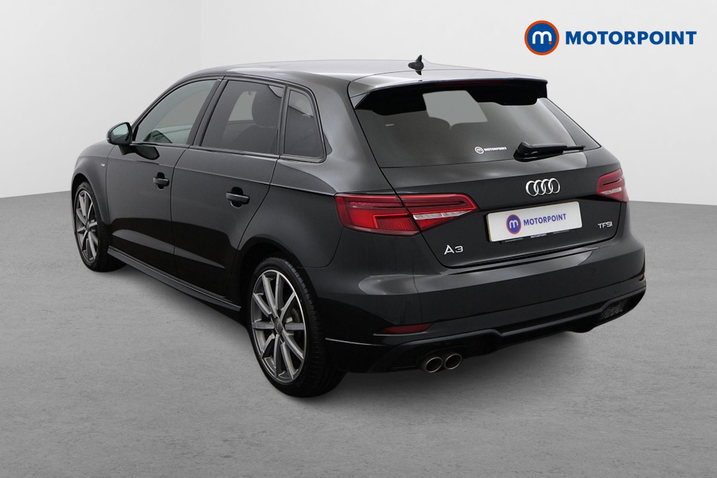 Audi A3 Black Edition Automatic Petrol Hatchback - Stock Number (1528976) - Passenger side rear corner