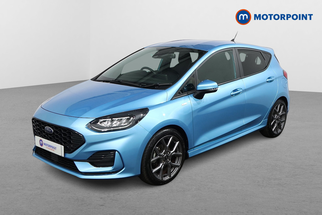 Ford Fiesta St-Line Manual Petrol-Electric Hybrid Hatchback - Stock Number (1526907) - Passenger side front corner
