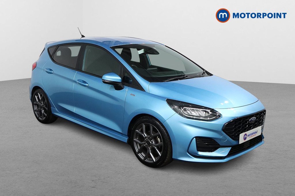 Ford Fiesta St-Line Manual Petrol-Electric Hybrid Hatchback - Stock Number (1526907) - Drivers side front corner