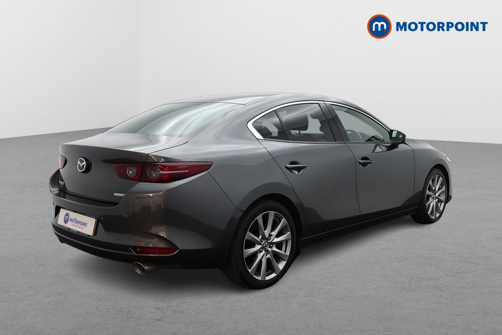 Mazda 3 Gt Sport Tech Automatic Petrol-Electric Hybrid Saloon - Stock Number (1526916) - Drivers side rear corner