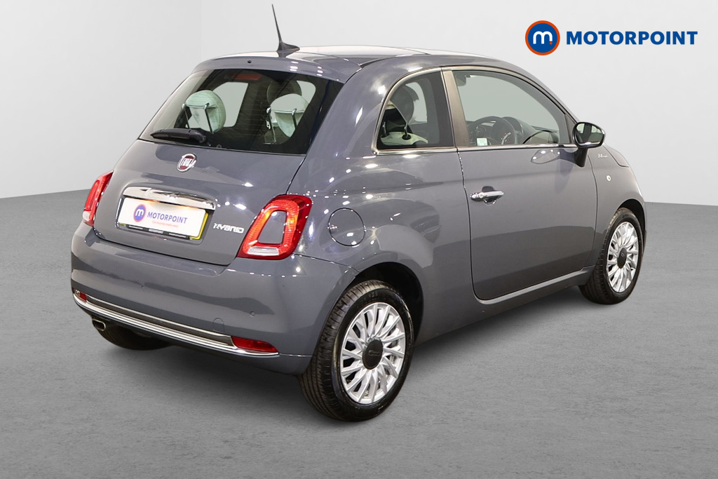 Fiat 500 Dolcevita Manual Petrol-Electric Hybrid Hatchback - Stock Number (1527352) - Drivers side rear corner