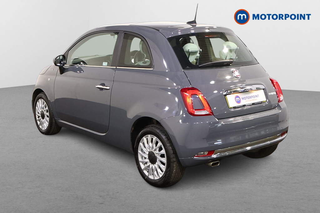 Fiat 500 Dolcevita Manual Petrol-Electric Hybrid Hatchback - Stock Number (1527352) - Passenger side rear corner