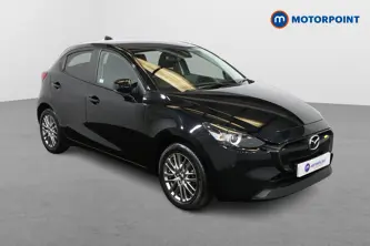 Mazda 2 Exclusive-Line Manual Petrol-Electric Hybrid Hatchback - Stock Number (1527942) - Drivers side front corner