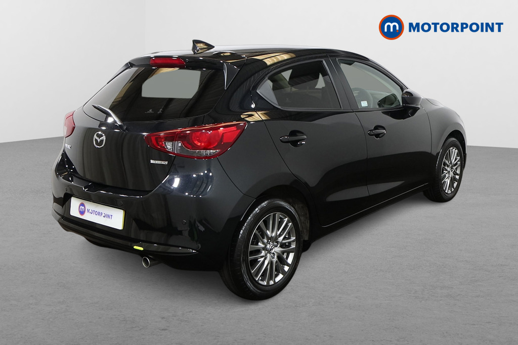 Mazda 2 Exclusive-Line Manual Petrol-Electric Hybrid Hatchback - Stock Number (1527942) - Drivers side rear corner