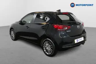 Mazda 2 Exclusive-Line Manual Petrol-Electric Hybrid Hatchback - Stock Number (1527942) - Passenger side rear corner