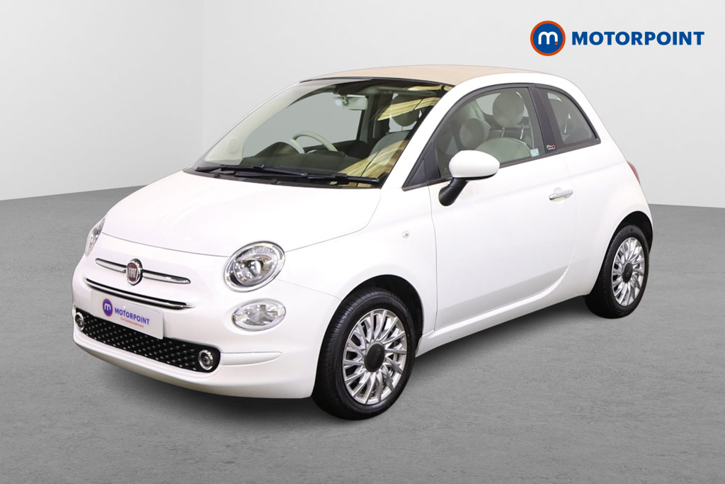 Fiat 500 Lounge Manual Petrol-Electric Hybrid Convertible - Stock Number (1528010) - Passenger side front corner