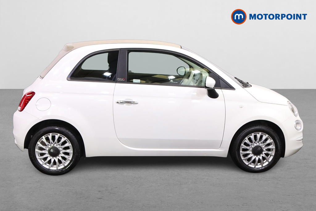 Fiat 500 Lounge Manual Petrol-Electric Hybrid Convertible - Stock Number (1528010) - Drivers side