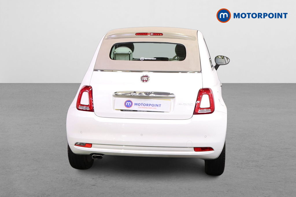 Fiat 500 Lounge Manual Petrol-Electric Hybrid Convertible - Stock Number (1528010) - Rear bumper