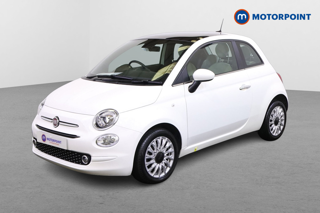 Fiat 500 Dolcevita Manual Petrol-Electric Hybrid Hatchback - Stock Number (1513250) - Passenger side front corner