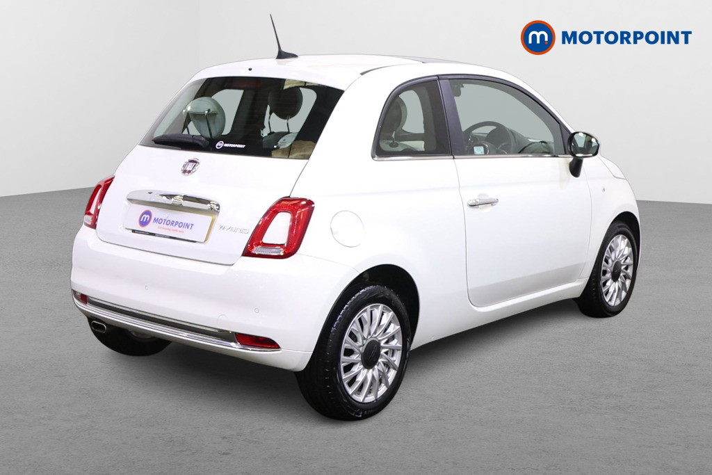 Fiat 500 Dolcevita Manual Petrol-Electric Hybrid Hatchback - Stock Number (1513250) - Drivers side rear corner