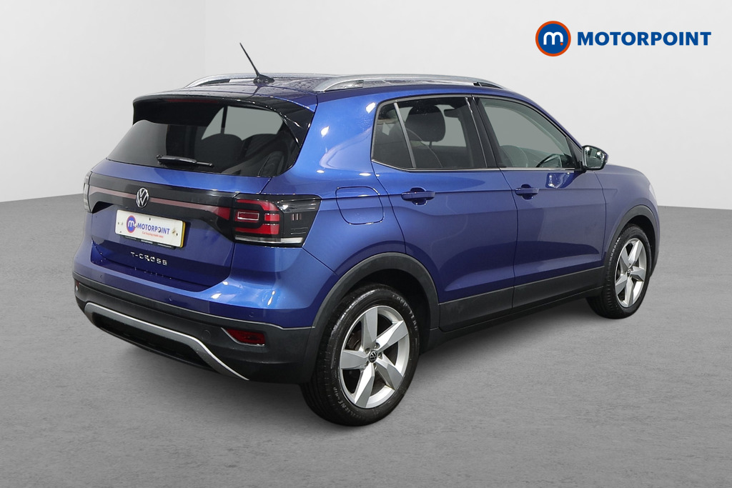 Volkswagen T-Cross SEL Manual Petrol SUV - Stock Number (1527661) - Drivers side rear corner