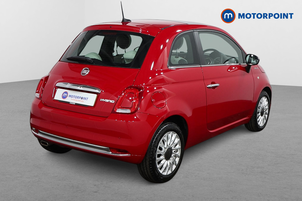 Fiat 500 Dolcevita Manual Petrol-Electric Hybrid Hatchback - Stock Number (1528859) - Drivers side rear corner