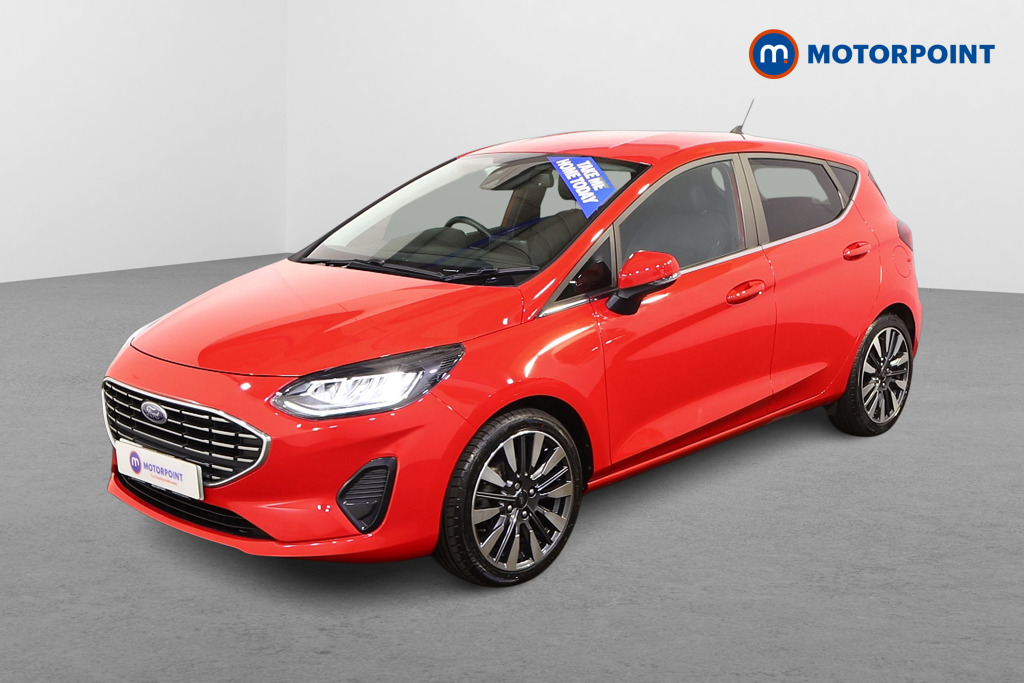 Ford Fiesta Titanium X Manual Petrol-Electric Hybrid Hatchback - Stock Number (1519252) - Passenger side front corner