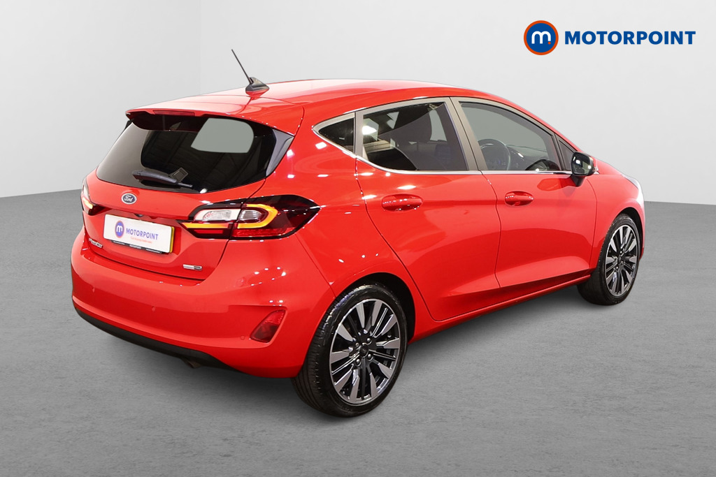 Ford Fiesta Titanium X Manual Petrol-Electric Hybrid Hatchback - Stock Number (1519252) - Drivers side rear corner