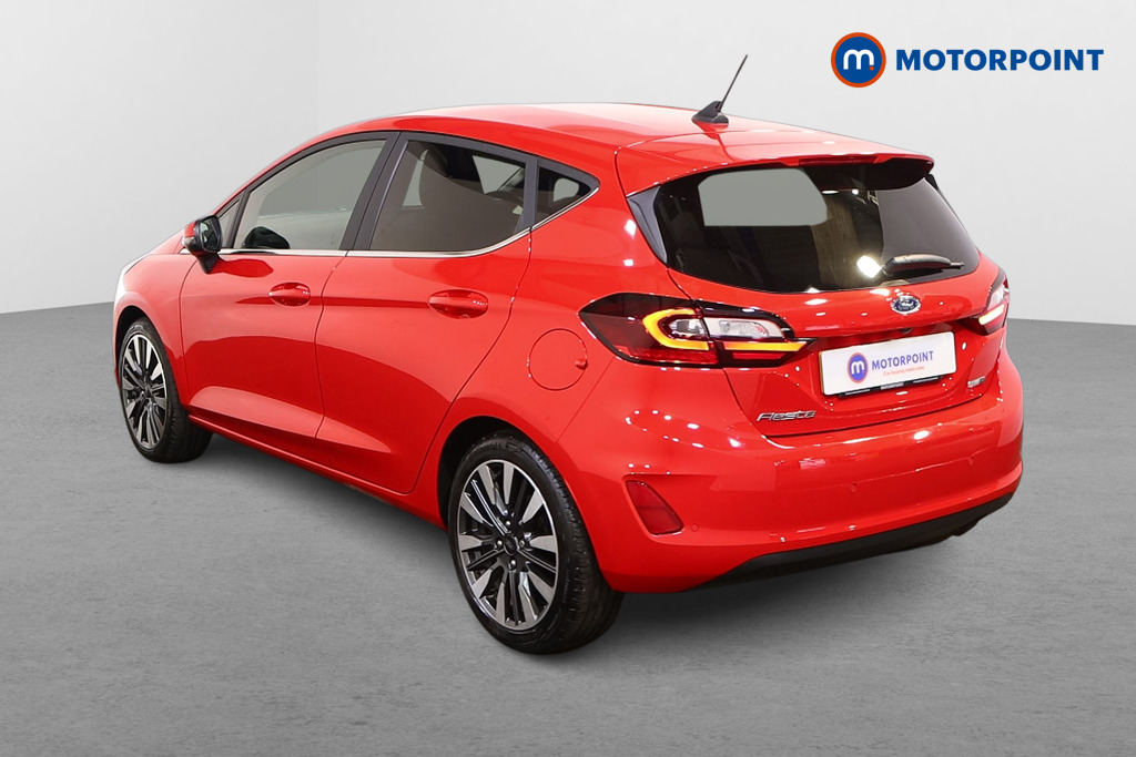 Ford Fiesta Titanium X Manual Petrol-Electric Hybrid Hatchback - Stock Number (1519252) - Passenger side rear corner