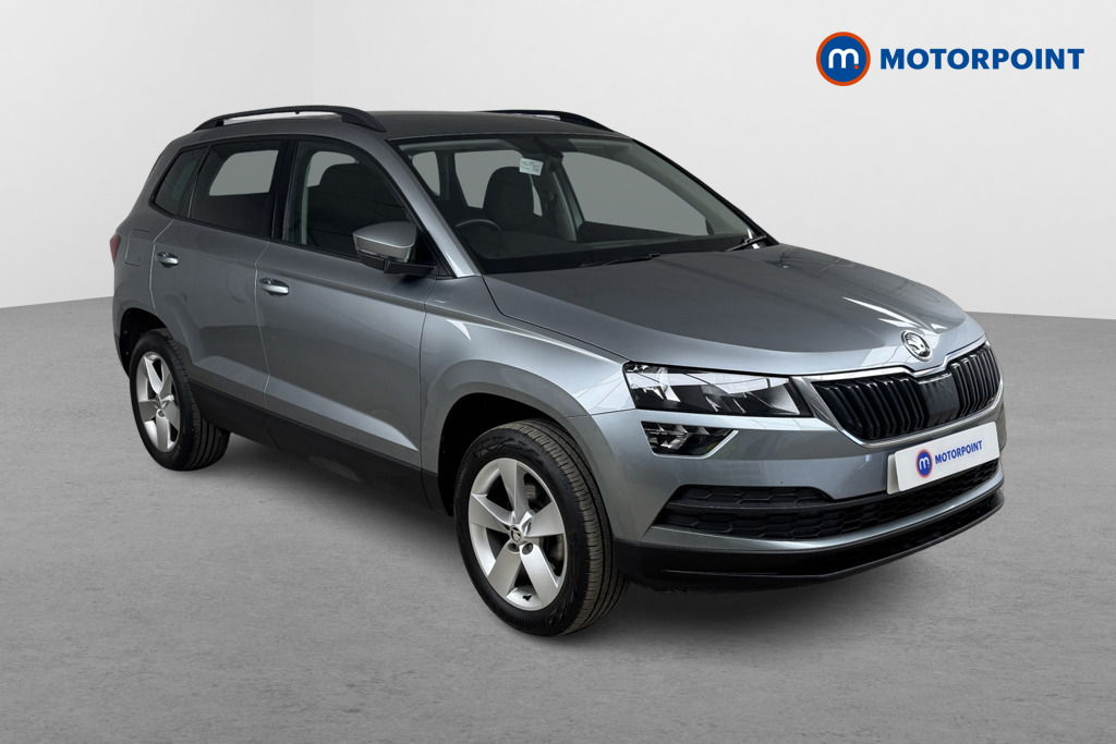 Skoda Karoq SE Manual Petrol SUV - Stock Number (1526783) - Drivers side front corner