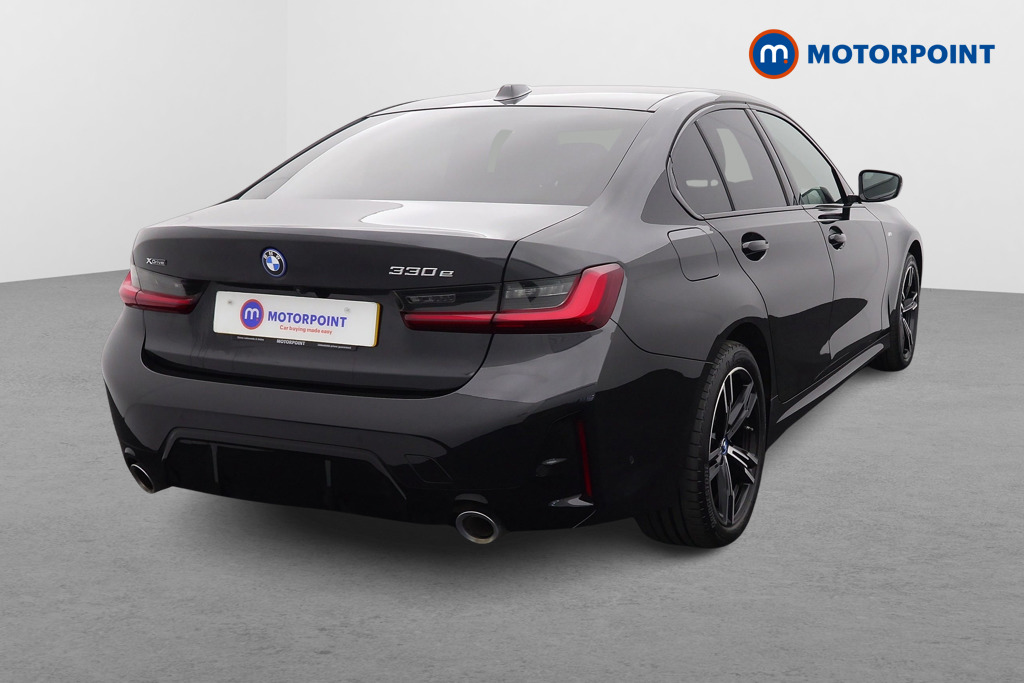 BMW 3 Series M Sport Automatic Petrol Plug-In Hybrid Saloon - Stock Number (1527906) - Drivers side rear corner