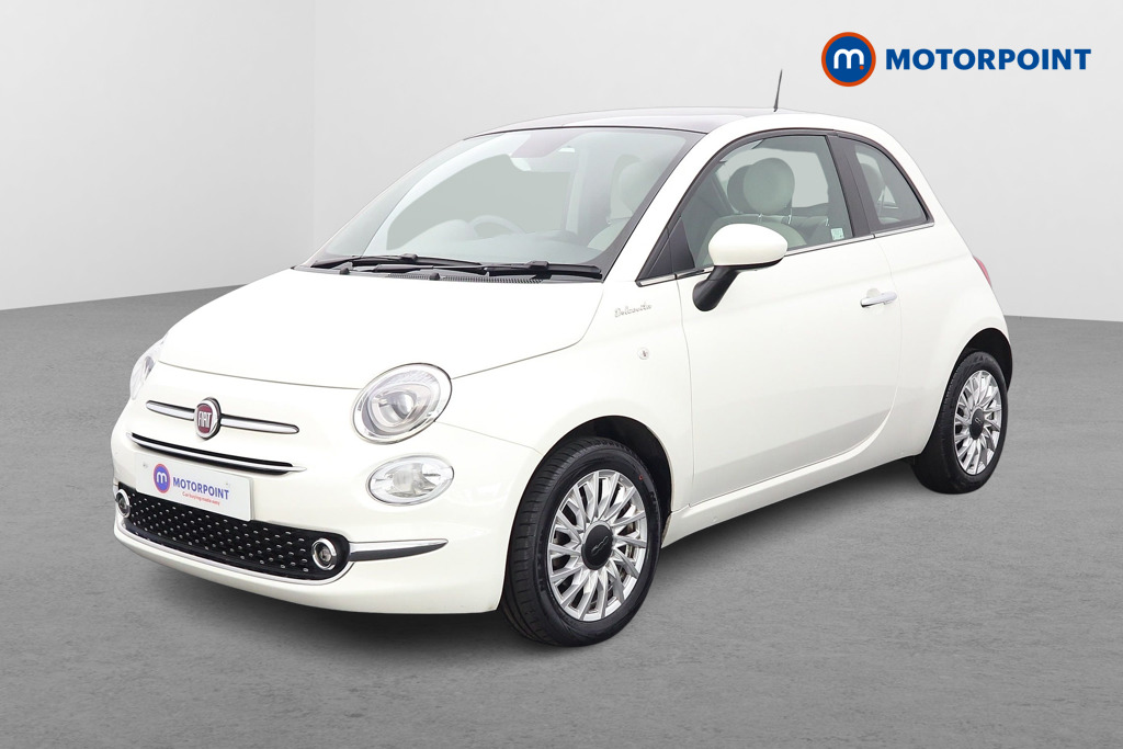 Fiat 500 Dolcevita Manual Petrol-Electric Hybrid Hatchback - Stock Number (1525846) - Passenger side front corner