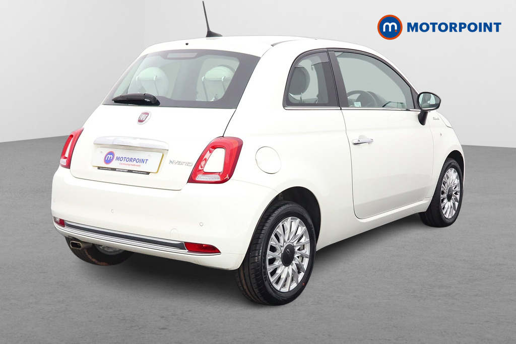 Fiat 500 Dolcevita Manual Petrol-Electric Hybrid Hatchback - Stock Number (1525846) - Drivers side rear corner