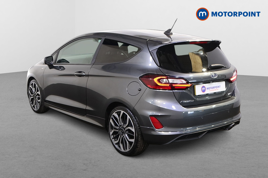 Ford Fiesta St-Line Vignale Manual Petrol-Electric Hybrid Hatchback - Stock Number (1501716) - Passenger side rear corner