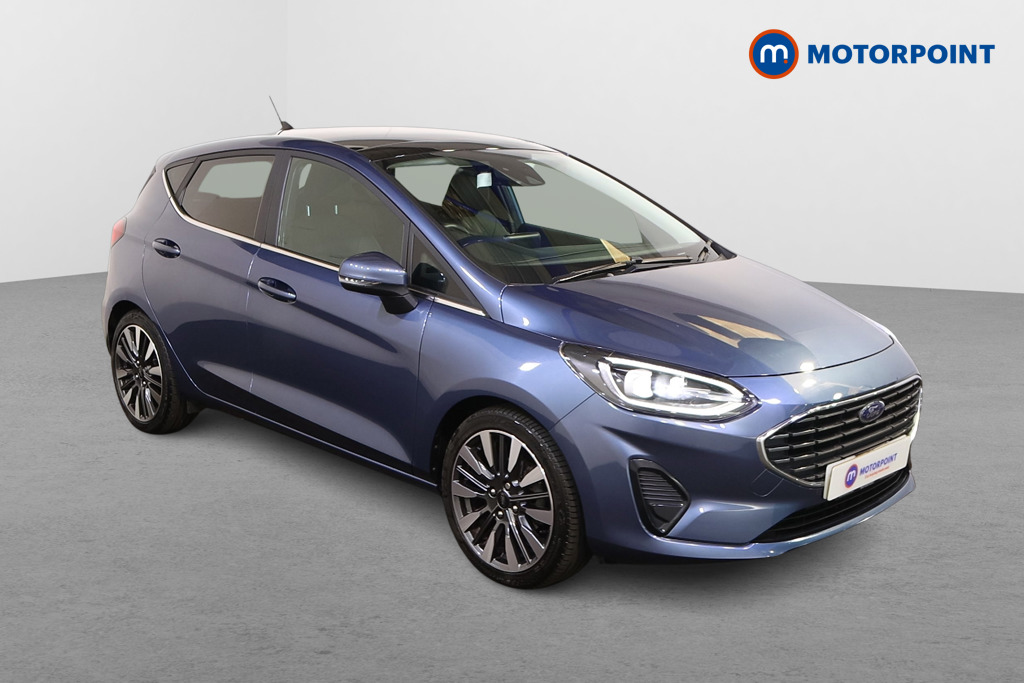 Ford Fiesta Titanium Vignale Manual Petrol-Electric Hybrid Hatchback - Stock Number (1529626) - Drivers side front corner