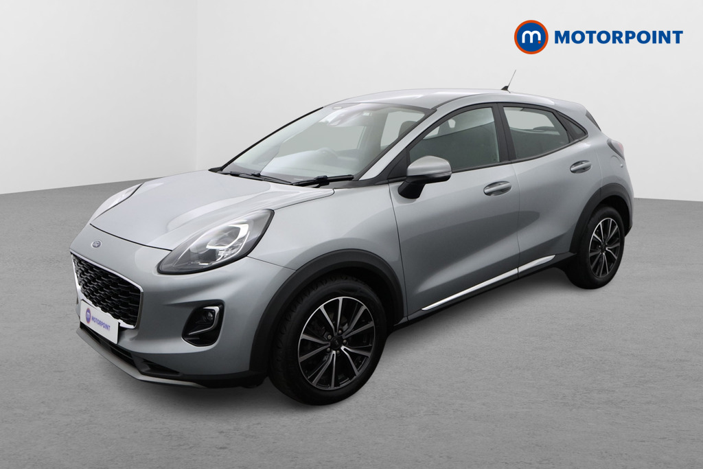Ford Puma Titanium Manual Petrol-Electric Hybrid SUV - Stock Number (1523059) - Passenger side front corner