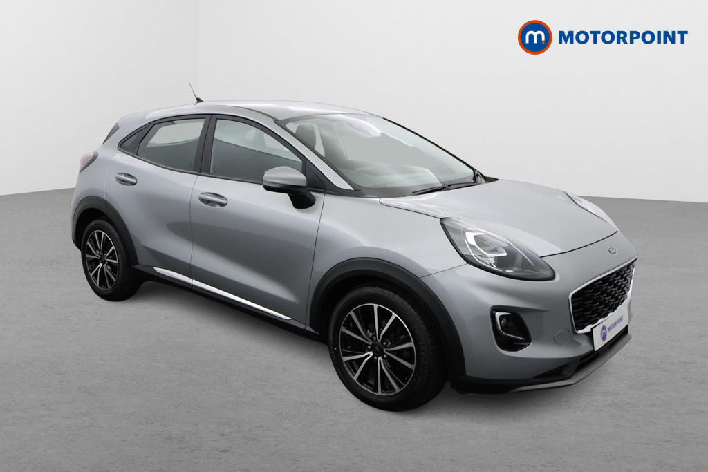 Ford Puma Titanium Manual Petrol-Electric Hybrid SUV - Stock Number (1523059) - Drivers side front corner