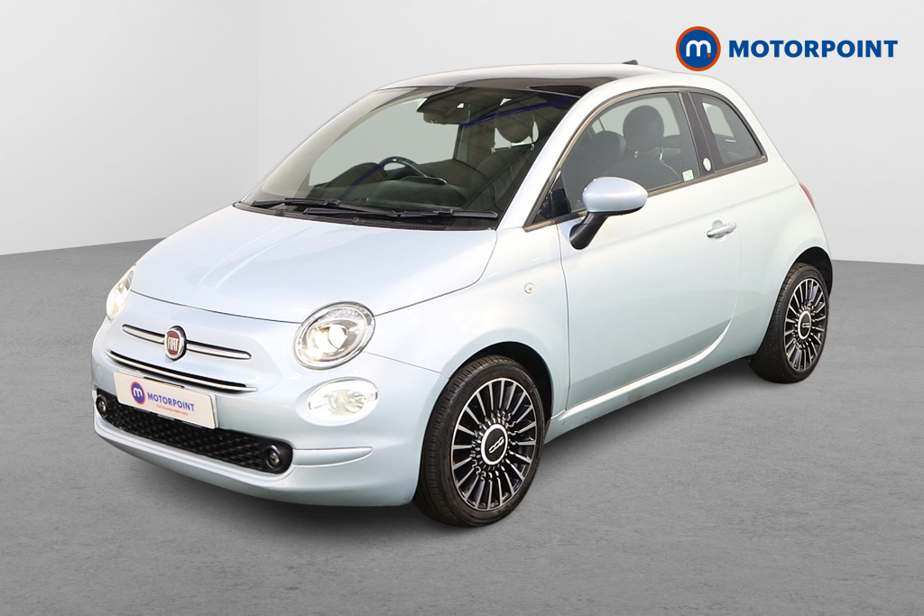 Fiat 500 Launch Edition Manual Petrol-Electric Hybrid Hatchback - Stock Number (1524706) - Passenger side front corner