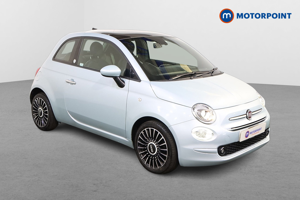 Fiat 500 Launch Edition Manual Petrol-Electric Hybrid Hatchback - Stock Number (1524706) - Drivers side front corner