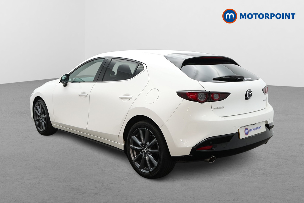 Mazda 3 Sport Lux Manual Petrol-Electric Hybrid Hatchback - Stock Number (1529569) - Passenger side rear corner