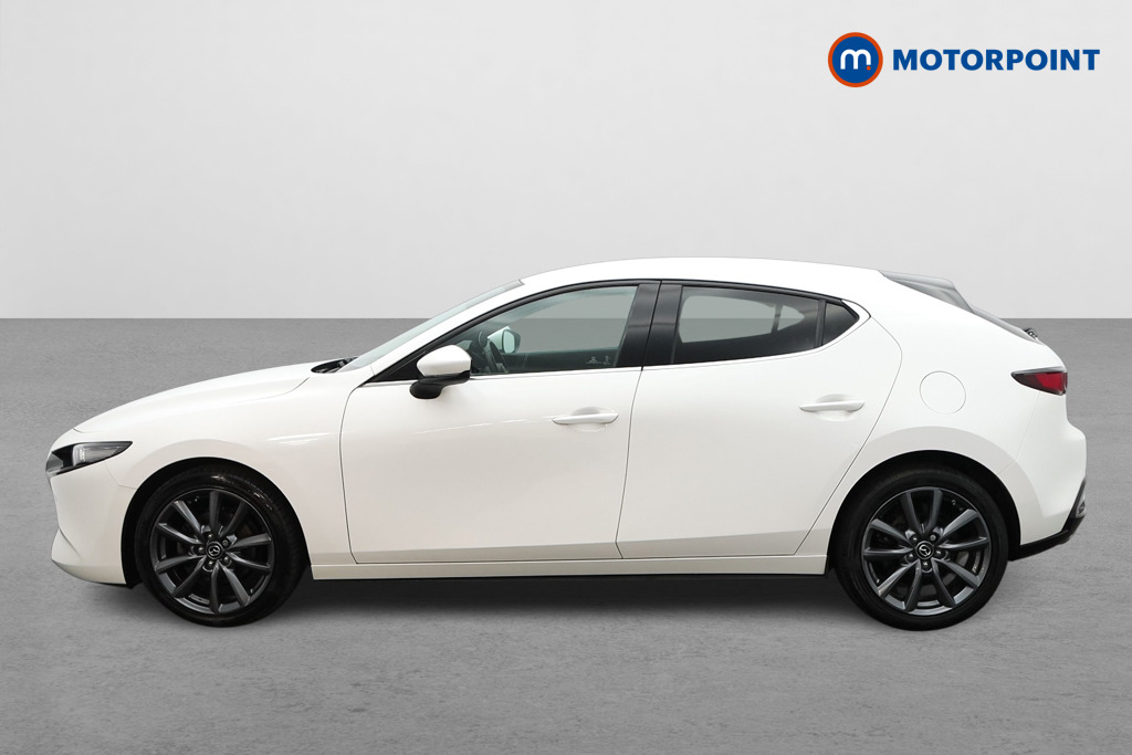 Mazda 3 Sport Lux Manual Petrol-Electric Hybrid Hatchback - Stock Number (1529569) - Passenger side