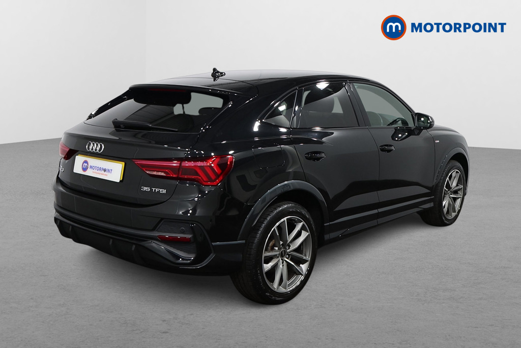 Audi Q3 Black Edition Manual Petrol SUV - Stock Number (1528455) - Drivers side rear corner