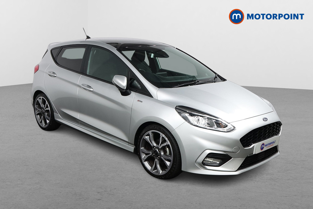 Ford Fiesta St-Line X Edition Manual Petrol-Electric Hybrid Hatchback - Stock Number (1532882) - Drivers side front corner